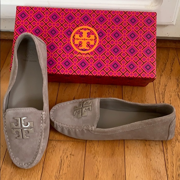 Tory Burch Shoes - Tory Burch French Gray suede - Lowell 2 driver